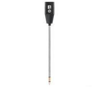 Helilyco Humidimètre portable en plastique Noir 30 cm | Capteur d'électrode métallique, précision de 0,2 ph, mesure pH 1-8, utilisation intérieure et extérieure