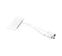 Helilyco Interrupteur à bouton unique avec capteur tactile 12 V 5 A 60 W LED miroir éclairage miroir contrôle gradation salle de bain meuble de salle de bain en verre 1-5 mm d'épaisseur (A)
