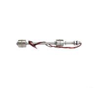 Helilyco Interrupteur à flotteur double boule en acier inoxydable 3 m Fil | Design à double boule, acier inoxydable, câble de 3 m, réversible NO/NC, contrôle du puisard