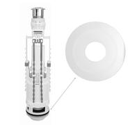 Helilyco Joint de soupape de chasse d'eau en silicone pour lave-linge compatible avec Siamp 45 et Storm 33 A, 7,1 cm de diamètre, blanc, joint de rechange efficace pour gestion de l'eau