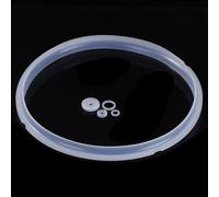 Helilyco Joint d'étanchéité en silicone pour autocuiseur électrique Ring - Diamètre intérieur de 22 cm - Pour pièces de rechange 5-6 L - Résistant à la chaleur et joint flexible