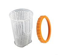 Helilyco Kit de filtre à sable P07018 écrou et panier P6562ASS16, compatible avec les pompes 58486 58497 58498 58500 58692, pour pièces ABS essentielles pour eau propre de piscine