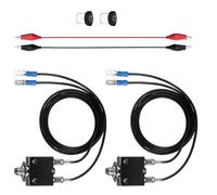 Helilyco Kit de fusibles réinitialisables 3 A et 5 A avec clips, testeur de disjoncteur pour systèmes HVAC 24 V AC/DC et 125-250 V AC