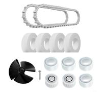 Helilyco Kit de poulie de guidage d'anneau d'escalade pour nettoyeur de piscine robotique Dolphin M200 M400 M500 pour Premier CC pour Triton Wave pour accessoires de la série Prowler