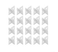Helilyco Lot de 100 cales bleues pour système de nivellement de carrelage en plastique réutilisables pour sol et mur, contrôle des écarts stables de 1 à 3 mm (100 pièces de 1 mm)