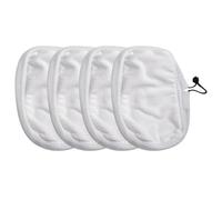 Helilyco Lot de 4 serpillères de rechange pour Morphy Richards 720021 720502 9 en 1, tampons en microfibre pour carrelage, bois, pierre