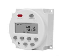 Helilyco Minuteur numérique programmable avec relais hebdomadaire LCD (DC24V)