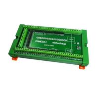 Helilyco Module adaptateur de borne à vis pour montage sur rail DIN 2560 R3, carte de contrôle industrielle avec bornes M2/M2.5, pour retardateur de flamme VO Grade, vert