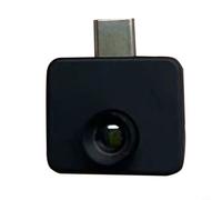 Helilyco Pour mini téléphones à imageur thermique, type appareil photo -20C-1000C, capteur 32 x 24 avec design rabattable et alarme de température (TIOP02)