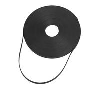 Helilyco Ruban adhésif magnétique pour tableau blanc 6 mm x 8 m, bandes de séparation en PVC noir, lignes et horaires, rouleau réutilisable pour salle de ureau, surfaces métalliques
