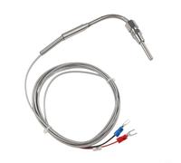 Helilyco Sonde thermocouple haute température 2 m pour four métal haut pour | Acier inoxydable, résistant, s'adapte aux filetages 1/8 NPT, adapté aux environnements industriels difficiles
