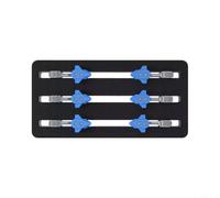 Helilyco Support de carte mère T33Pro à souder multifonction | Construction en métal, pince réglable pour différentes planches, taille 225 x 135 x 28 mm, assure la stabilité pour des