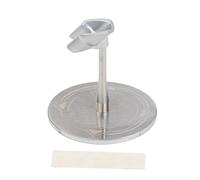 Helilyco Support de fer à souder TS101 SA80, base de support de station de soudage en acier inoxydable de 3 mm d'épaisseur, support antidérapant portable de 65 mm de diamètre