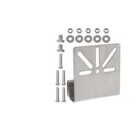 Helilyco Support de gouttière en métal durable pour caméra solaire EufyCam S3 Pro, support de sécurité extérieur argenté, matériel d'installation facile inclus