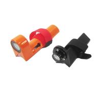Helilyco Surveyeurs de niveau à bulle en métal, fiole d'observation transparente avec sangle, différents poteaux de mesure