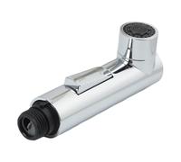 Helilyco Tête de pulvérisateur de cuisine avec bec extractible pour robinet de salle de bain, robinet de douche, raccord standard G1/2, matériau ABS, design économie d'eau
