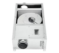 Helios ALB EC 250 EH Caisson d'air extérieur - avec régulateur de chauffage électrique et filtre à air triphasé, 400V - 06818