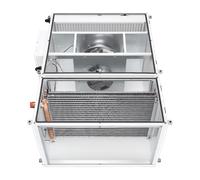Helios ALB EC 80/50 WW Caisson d'air extérieur - avec régulateur de chauffage à eau chaude et filtre à air triphasé 400V - 06537