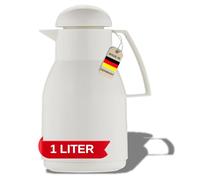 Helios Bouteille Isotherme en Plastique, Plastique, Blanc., 1,0 Liter