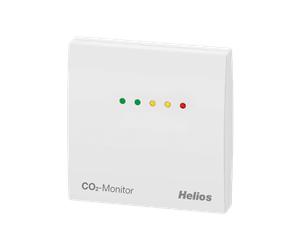 Helios CO2 AP Moniteur CO2 - pour montage mural avec fiche secteur - 40107