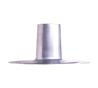Helios FDP 160 Embase de toiture en aluminium - pour toit plat DN 160 mm pour chapeau de toiture DH 160 - 02025