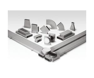 Helios FK-BA 150 Grille de sol avec boîtier d'encastrement 150 x 50 mm, en tôle d'acier galvanisée - 02986