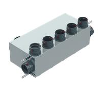 Helios FRS-MVK 5+2-75/160 - Collecteur de distribution multiple, 7 x DN 75, 2 x DN 160 - 03836