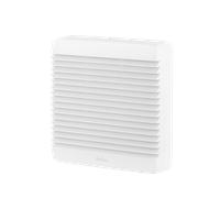 Helios GVK 200, Clapet de fermeture automatique pour air soufflé et repris avec grille déflectrice, blanc - 00370
