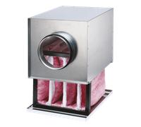 Helios LFBR 160 F7 - Caisson de filtre à air F7 pour conduit DN 160 mm - 08532