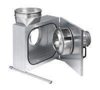 Helios MBW EC 225 Megabox - Moteur EC monophasé 50/60Hz régulable DN 200 - 05842