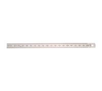 HELIOS PREISSER 0460226 Règle graduée flexible en acier certifiée UE, indice de précision II, 1 000 x 20 x 0,5 mm