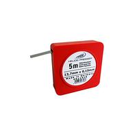 Helios Preisser 0611 515 Bande de sonde en acier au carbone trempé Largeur 12,7 mm Longueur 5 m Épaisseur nominale 0,15 mm