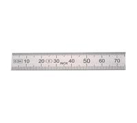 Helios Preisser, Règle, Réglet en acier longueur 2000 mm acier flexible graduation B = mm/1/2 mm (200 cm, Acier)