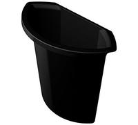 Helit Bac Pour Corbeille A Papier H61061/H61062, Noir,