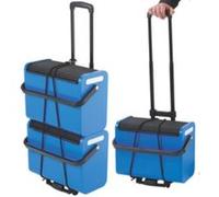 Helit Boîte pour dossiers suspendus H6110195 Noir avec couvercle pour 25 dossiers/2 classeurs A4