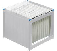 Helit Boîte pour dossiers suspendus H6110084 gris clair, bleu 1 pc(s)