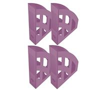 HELIT BÜROPROD. helit H2661028 - Porte-documents the green bridge, DIN A4-C4, 4 pièces, rose, porte-documents en plastique recy ertifié Ange Bleu