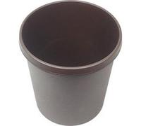 Helit corbeille à papier en plastique, 18 litres, en pe, primus h61058-75 G