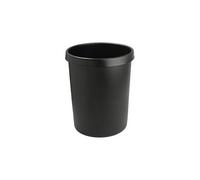 Helit Corbeille A Papier En Plastique, Rond, 45 Litres, Bleu