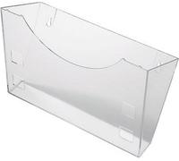Helit glasklar H6103002 Porte-brochures transparent 1 pc(s) (l x H x P) 240 x 165 x 105 mm