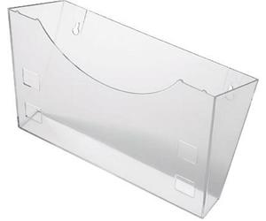 Helit glasklar H6103002 Porte-brochures transparent 1 pc(s) (l x H x P) 240 x 165 x 105 mm