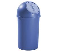helit H2401134 - Poubelle à poussoir „the flip“ 13 L bleu
