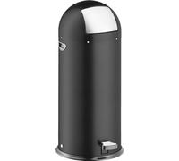 Helit h2405495 métal-poubelle-noir - 52 l
