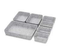 helit H6131082 - Organisateur de tiroirs „the organizer“, 7 pièces | Boîte de rangement pour une organisation claire des accessoires