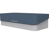 helit H6252534 - Organiseur de bureau „the companion“ bleu/gris | Organiseur de bureau pour stylos, notes et fournitures de bureau