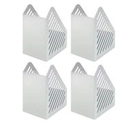 helit H6361082-4 Lot de 4 porte-revues DN A5 « The Tower Gate » Gris clair