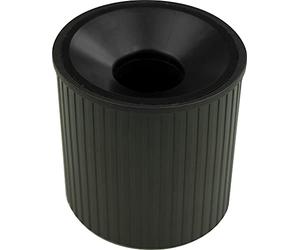 helit H6390895 - Distributeur de trombones „the clip line“ noir | Distributeur de trombones avec aimant, 7,3 x 7,2 cm, trombones inclus