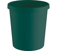 helit H6405852 - Corbeille à papier „the green german“ 18 L, vert | Poubelle en plastique recyclé, certifiée Blauer Engel