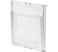 helit H6810002 - Porte-brochures „the placativ“ DIN A4 portrait | Transparent pour les prospectus, brochures et documents