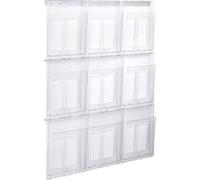 Porte-brochures mural 'the placativ', transparent